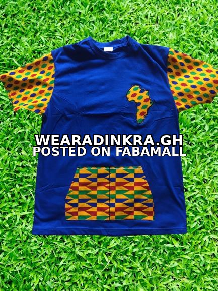 T-shirt designed with Kente in Ghana — 1