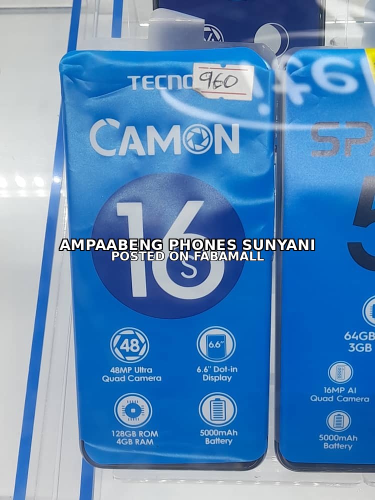 Tecno 16 S 128GB/4GB Sunyani, Ghana — 1