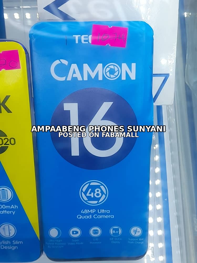 Tecno Camon 16 128GB/4GB Sunyani — 1