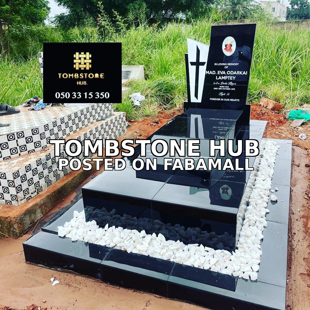 Tombstone construction in Ghana — 1
