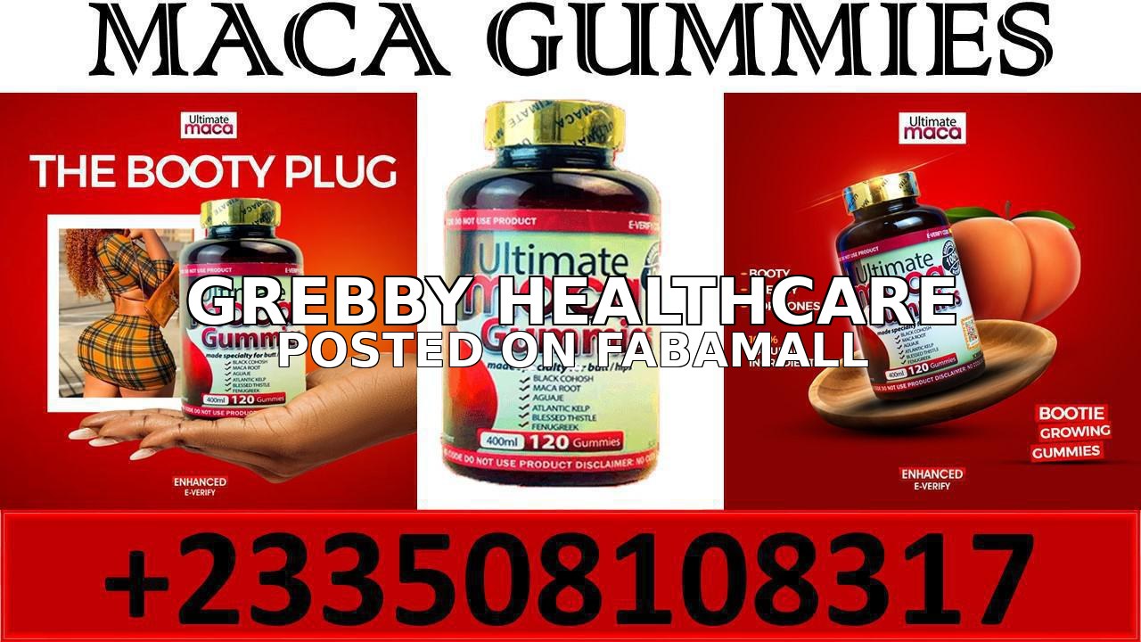Ultimate Maca Gummies For Bigger Bottocks and Hips in Ghana — 1