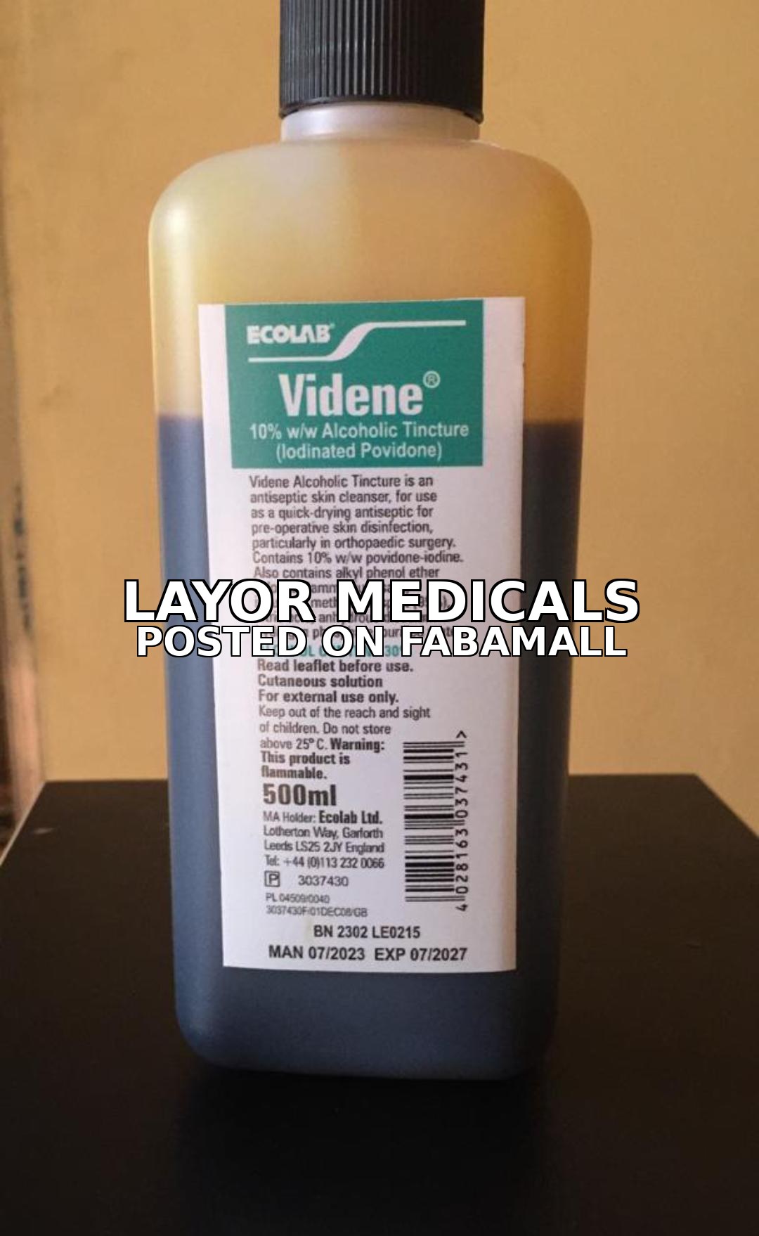 videne Antiseptic Solution — 1