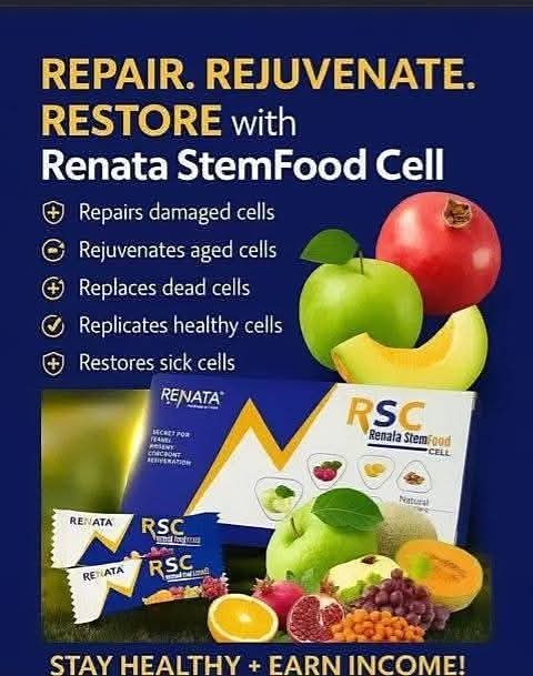 Renata Stemfood Cell – Plant-Based Stem Cell Supplement by Renata Health World (Available in Ghana) cover