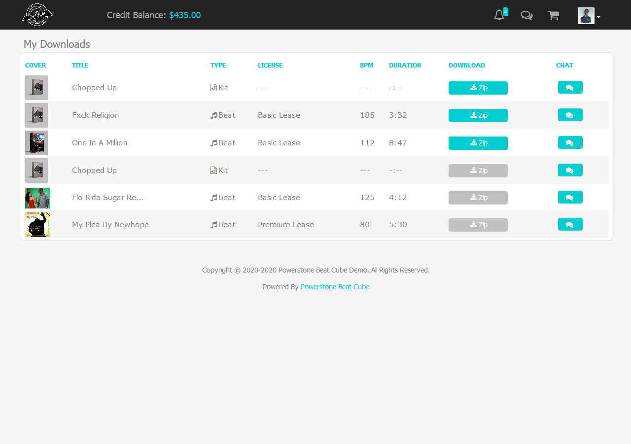 Get Your Beat Selling Website Now image