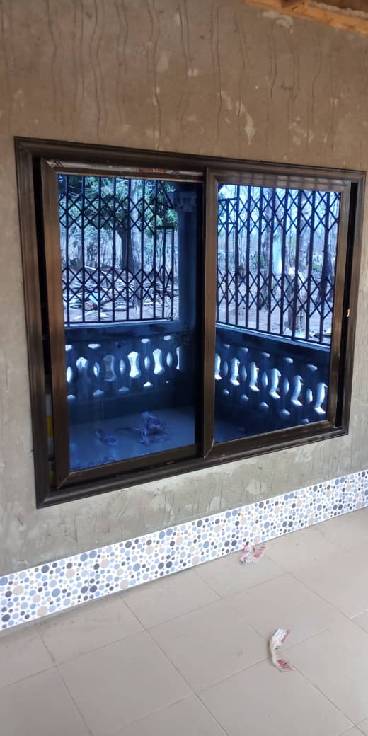 Tinted Glass window-Drobo