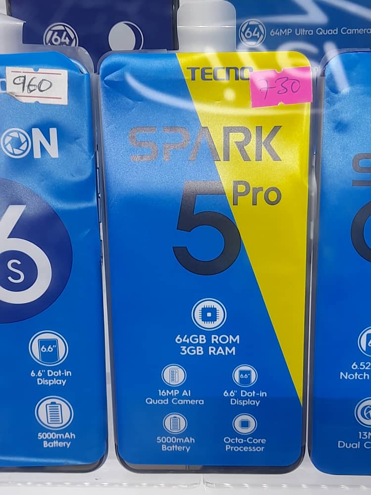 Tecno Spark 5 Pro 64/3- best price in Sunyani Ghana