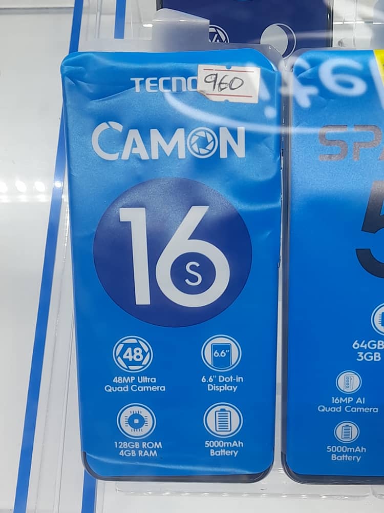 Tecno 16 S 128GB/4GB Sunyani, Ghana
