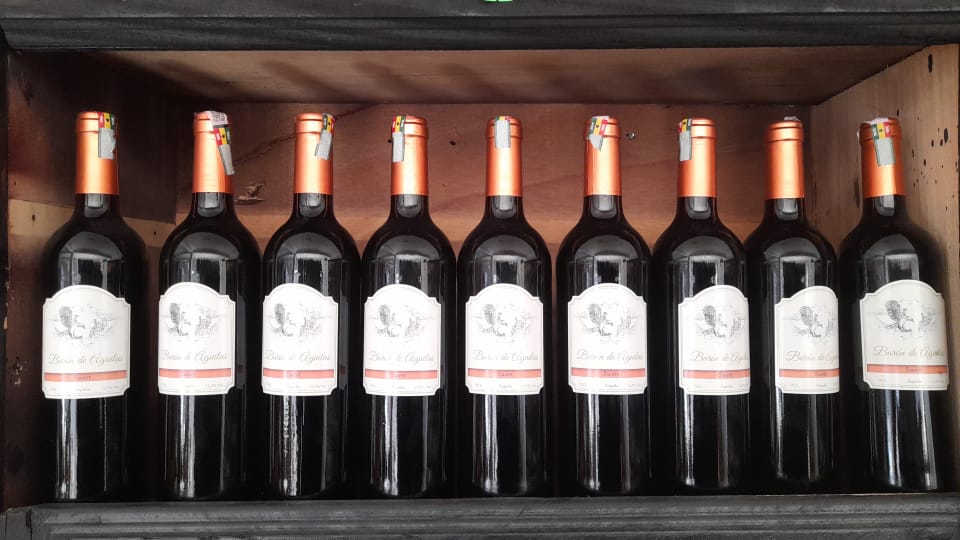 Baron de Aguilas wine Sunyani Ghana