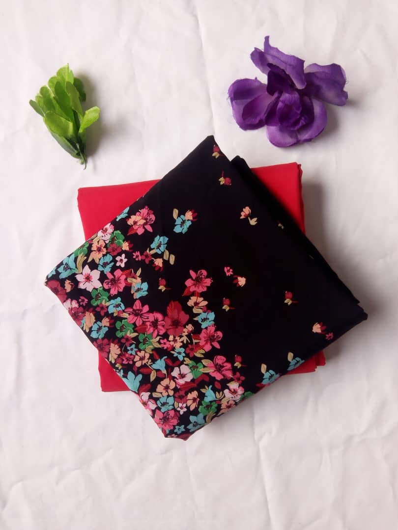 Plain and pattern fabric Achimota-Accra Ghana