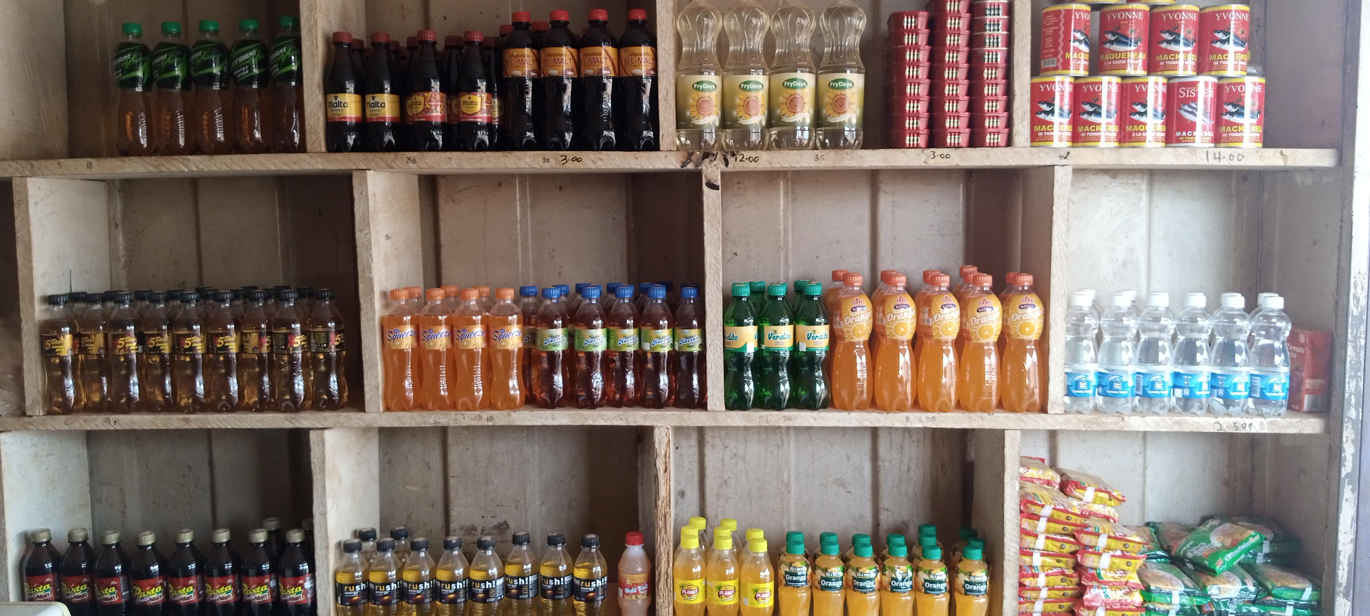 Fruit/soft drinks Drobo Ghana