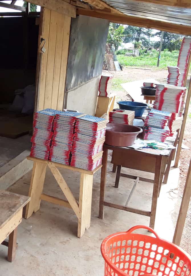 Students notebook production wholesale and retail Sunyani, Ghana