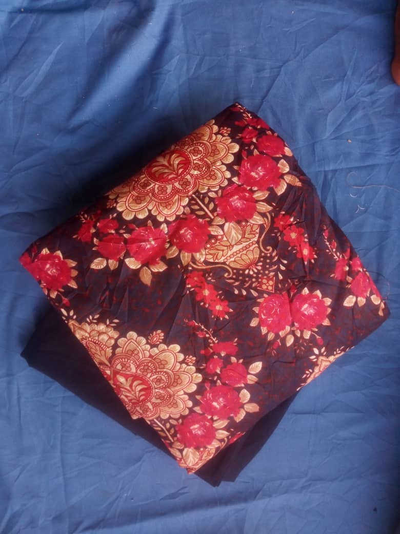 Pattern and Plain Fabric image