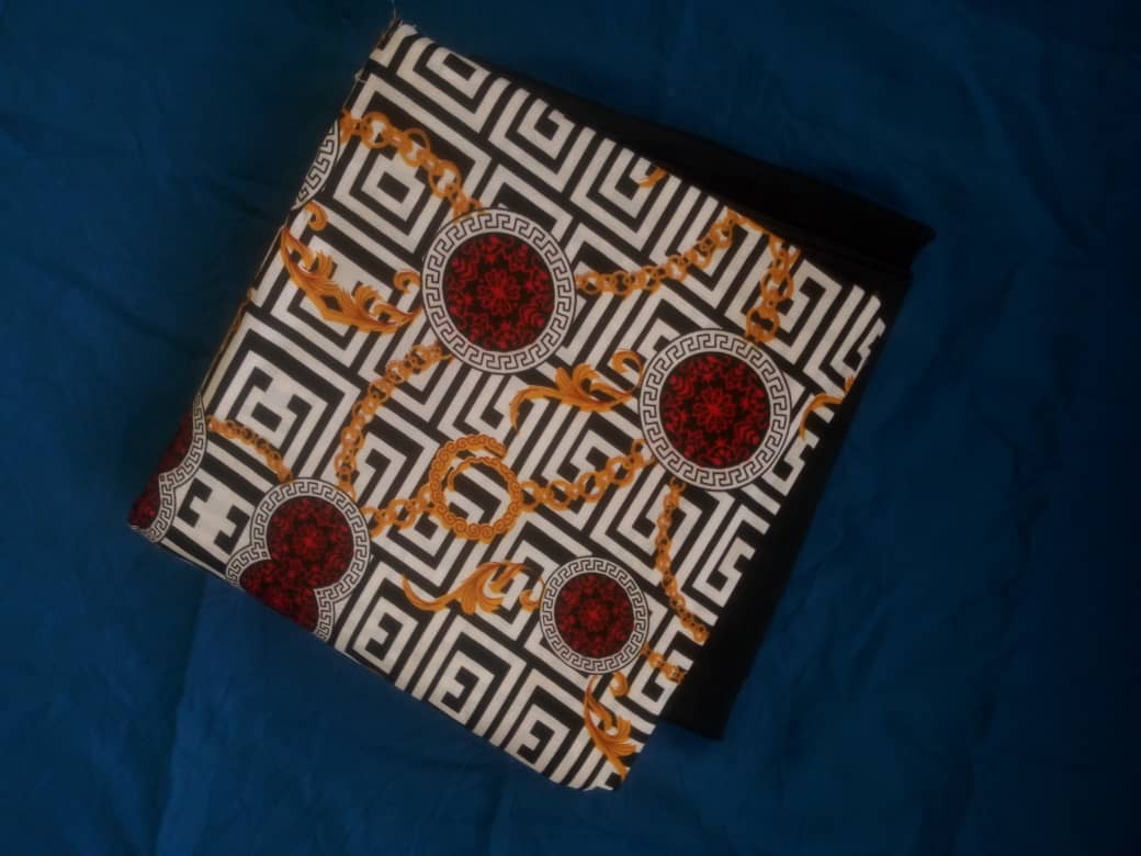 Pattern and Plain Fabric image