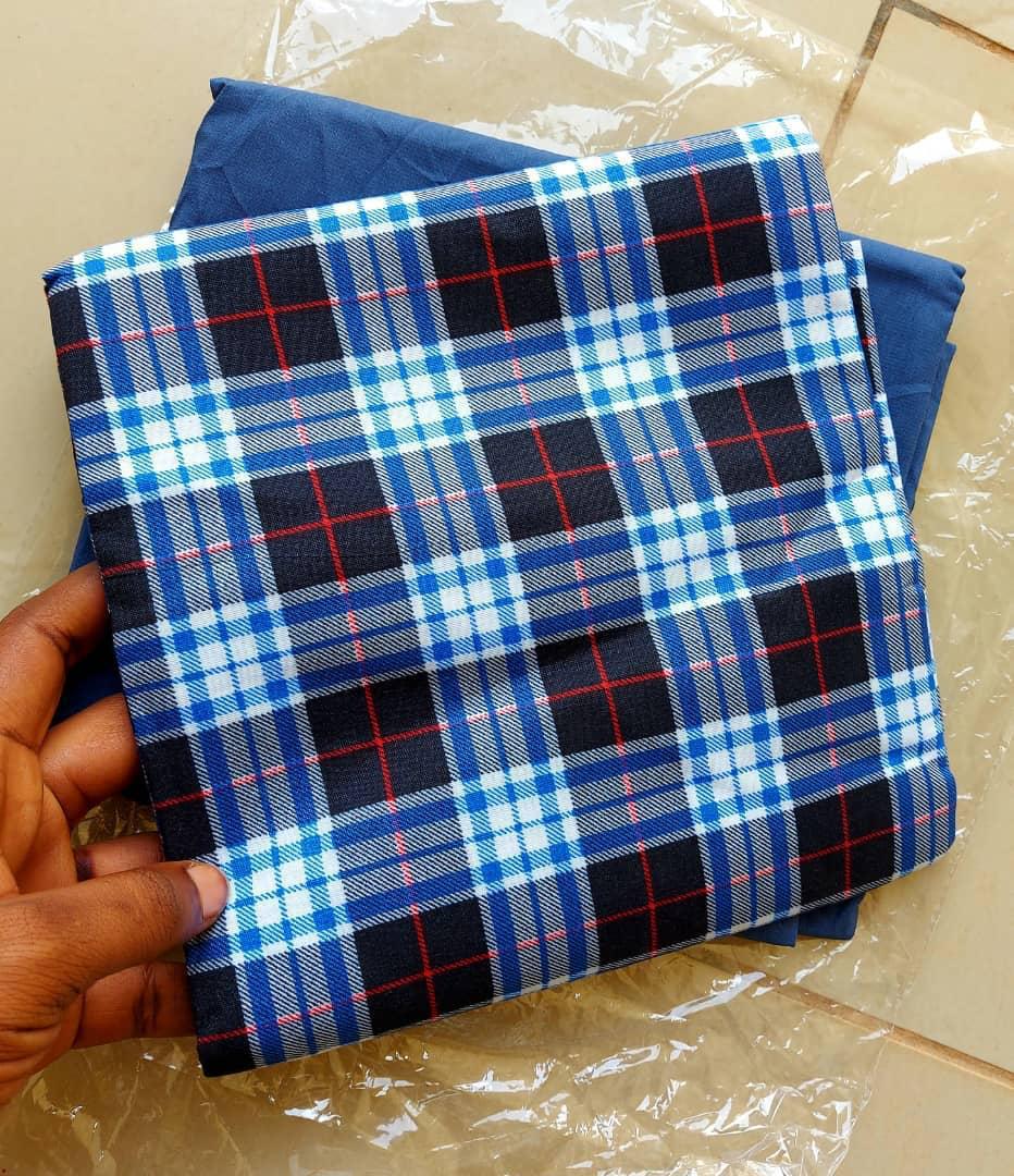 Pattern and Plain Fabric in Drobo