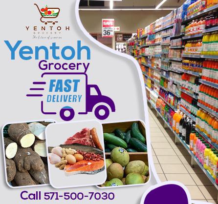 Grocery Delivery Service business flyer in Ghana image