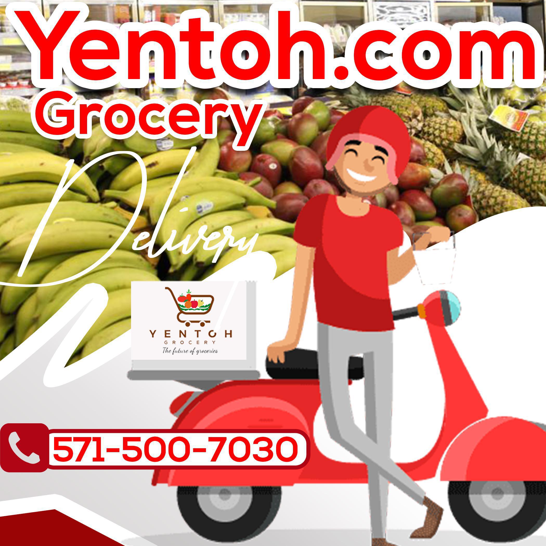 Grocery Delivery Service business flyer in Ghana image