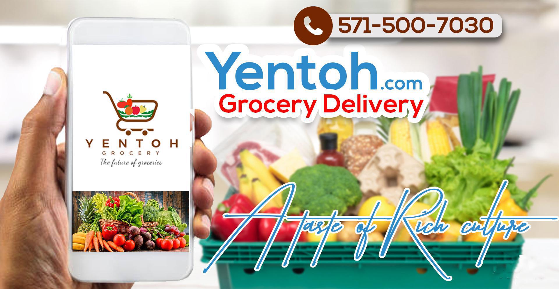 Grocery Delivery Service business flyer in Ghana