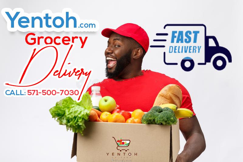 Grocery Delivery Service business flyer in Ghana image