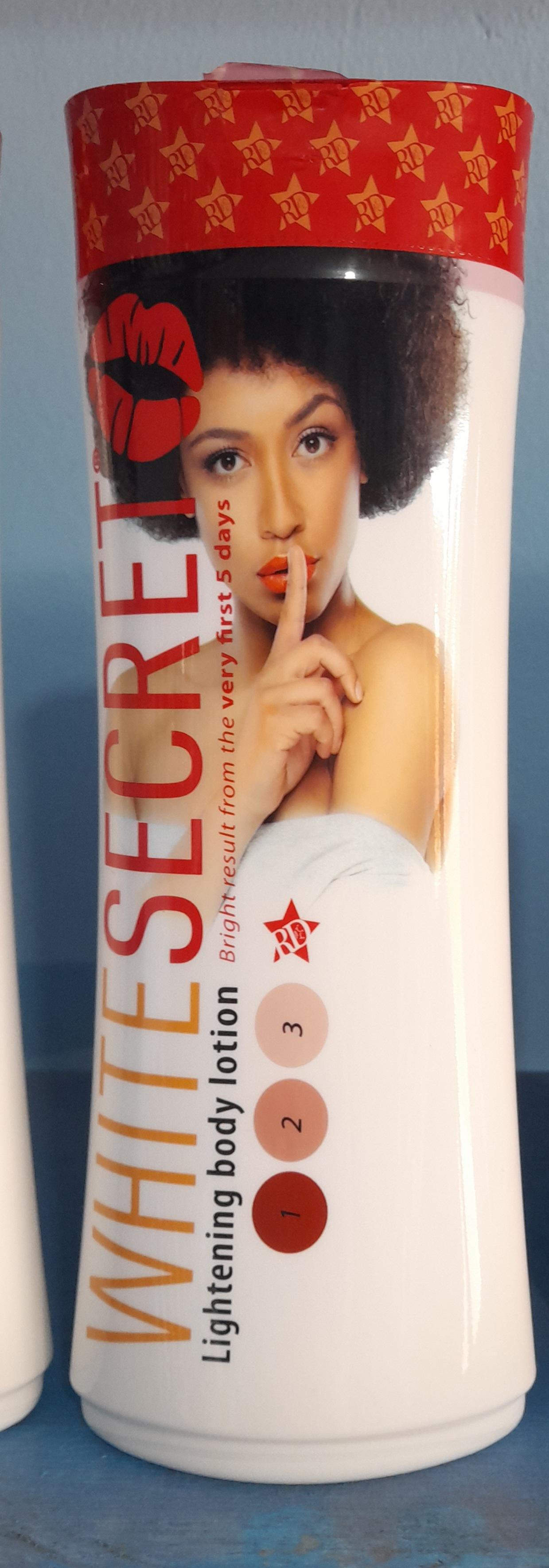 WHITE SECRET LIGHTING BODY LOTION image