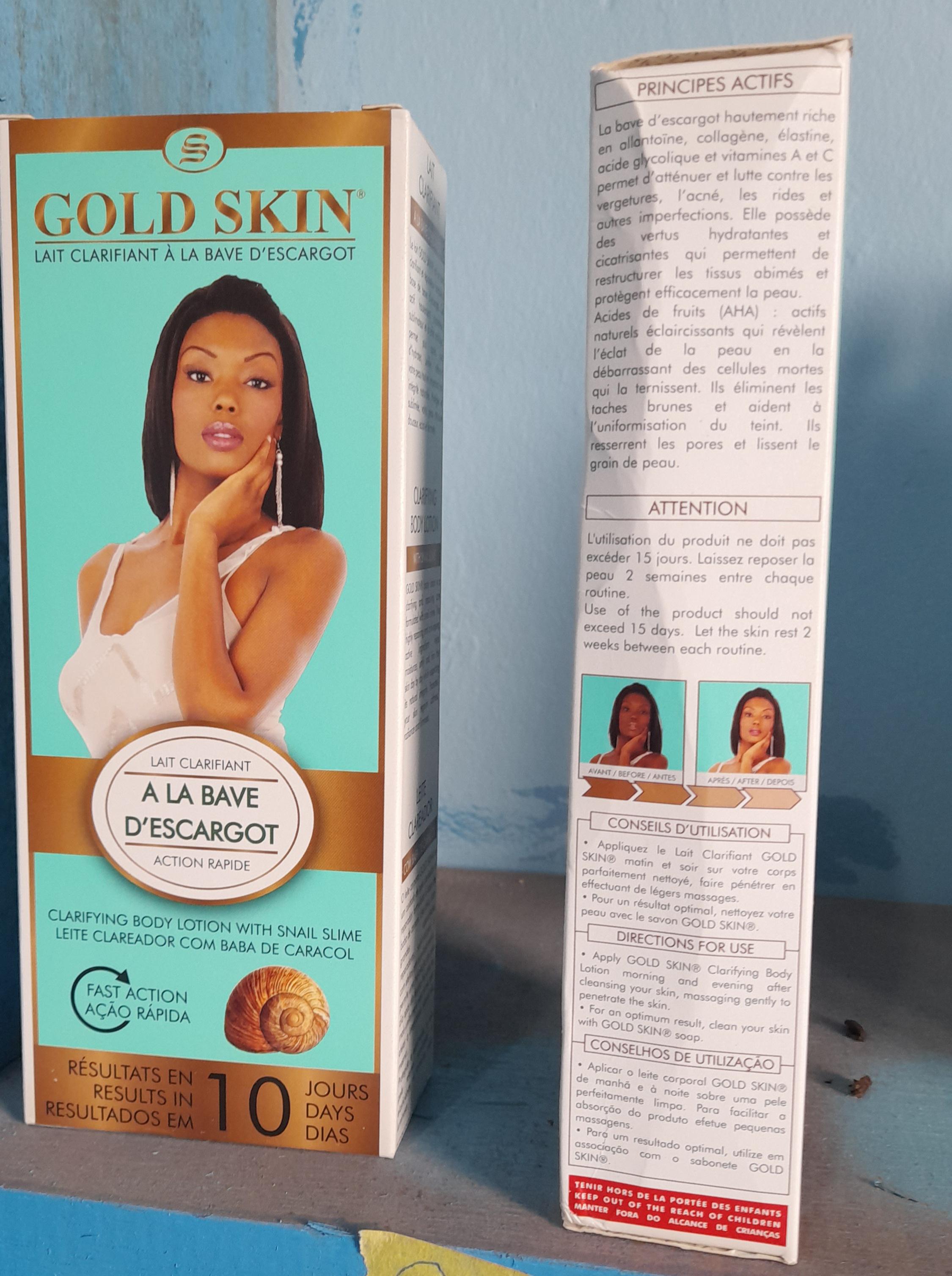 GOLD SKIN clarifying Body Lotion image