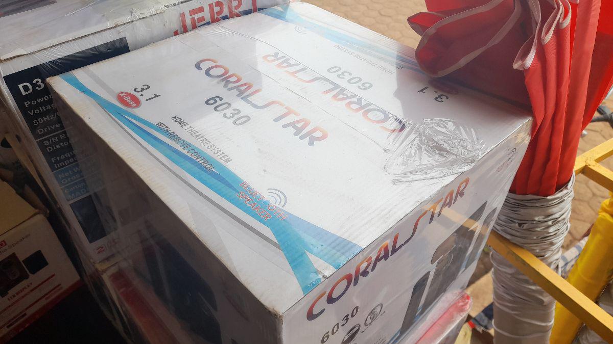 CORALSTAR 6030 WOOFER IN DROBO GHANA (Home theatre system with Remote Control)