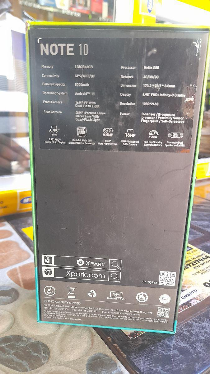 Infinix  note 10 in Drobo Ghana image