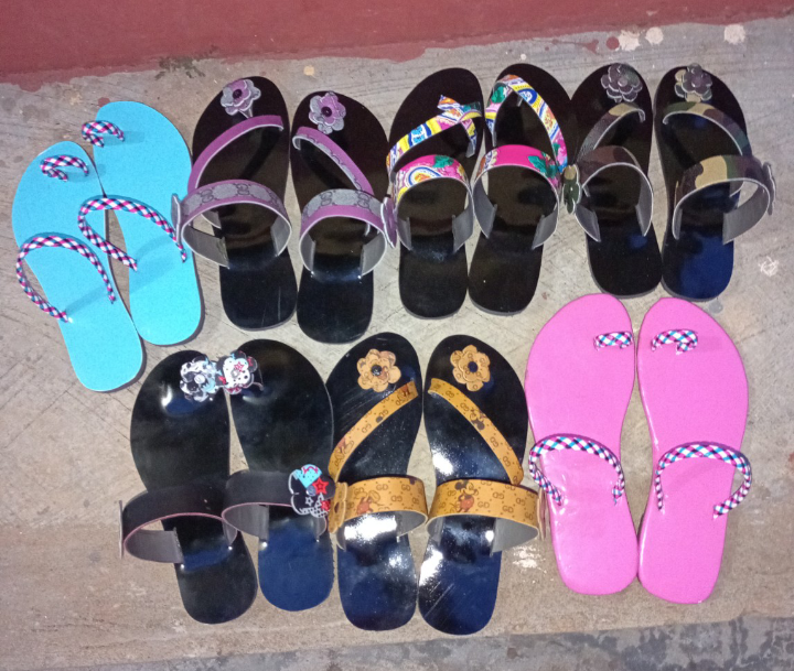 Ladies slippers in Ghana image