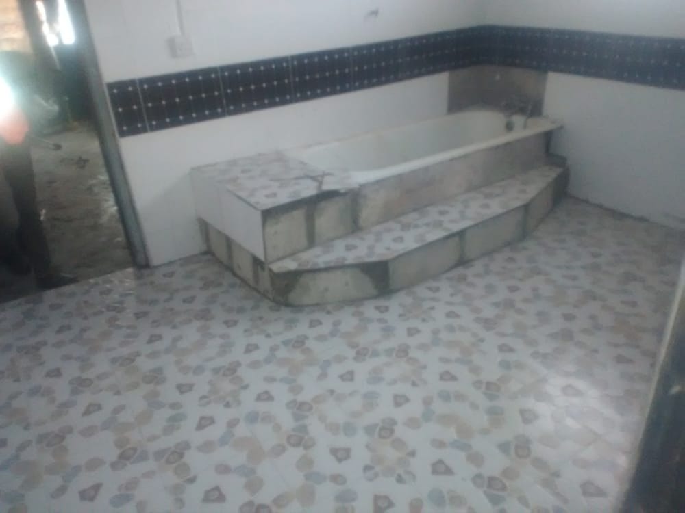 Bathroom tiling- Drobo Ghana image
