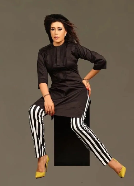 PLAIN AND PATTERN FABRIC - 4 YARDS image