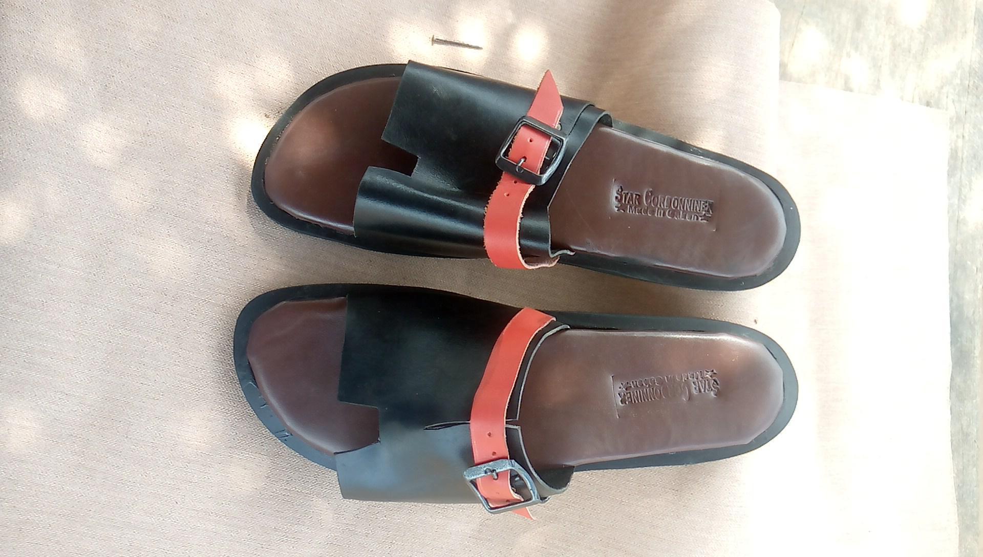 New Ghana made men slippers image
