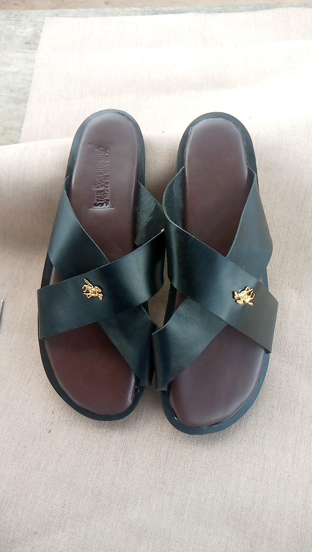 Ghana made men slippers