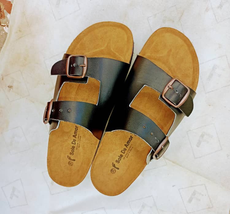 Birk slippers for men in Ghana