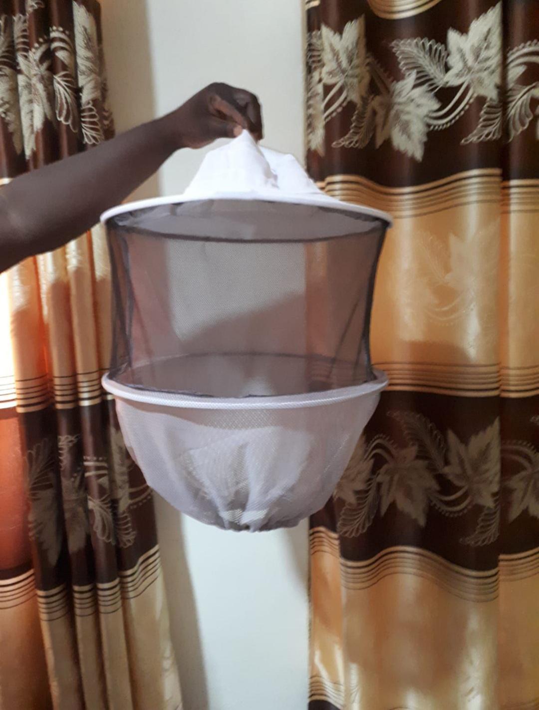 Beekeepers' cowboy protective head gear/ face shield image