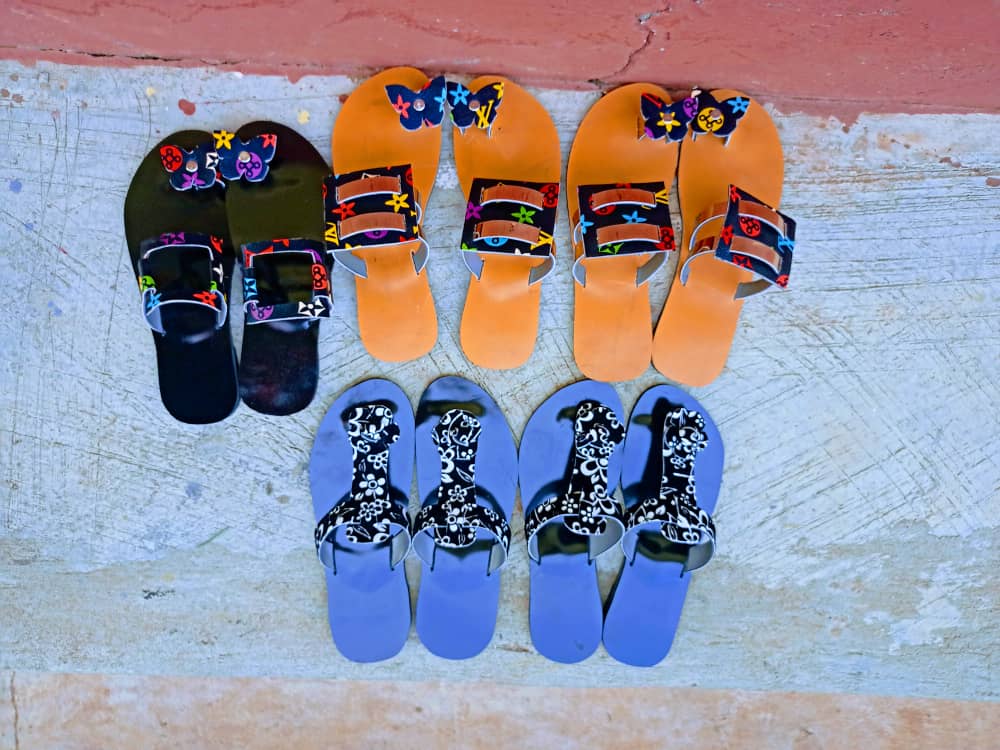Ladies slippers in Sunyani Ghana