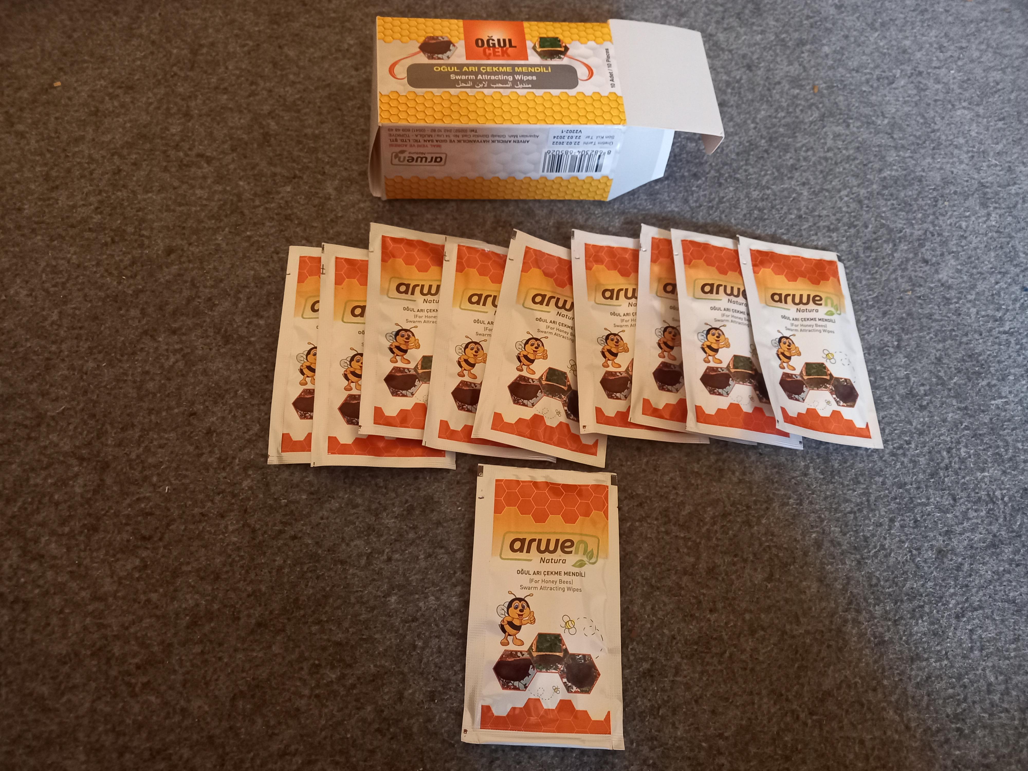 Swarm attracting/lure wipes in Ghana image