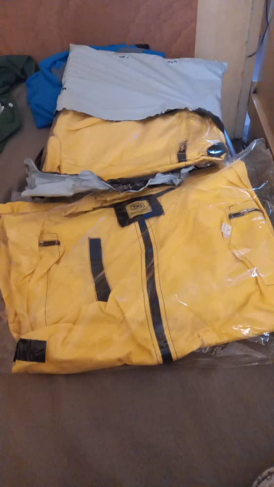 Astronaut style Beekeeper's costume (yellow and black)