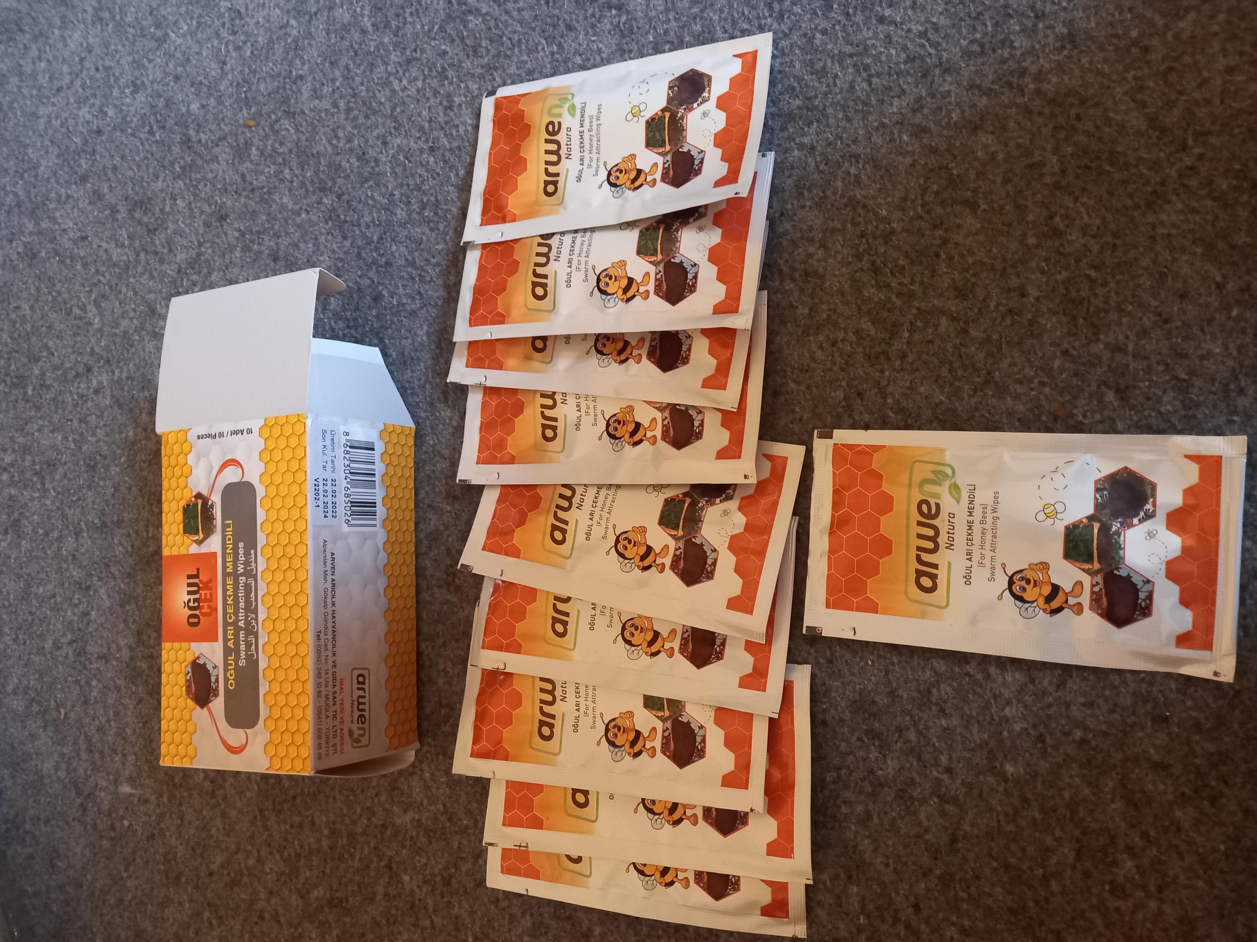 Swarm attracting/lure wipes in Ghana image