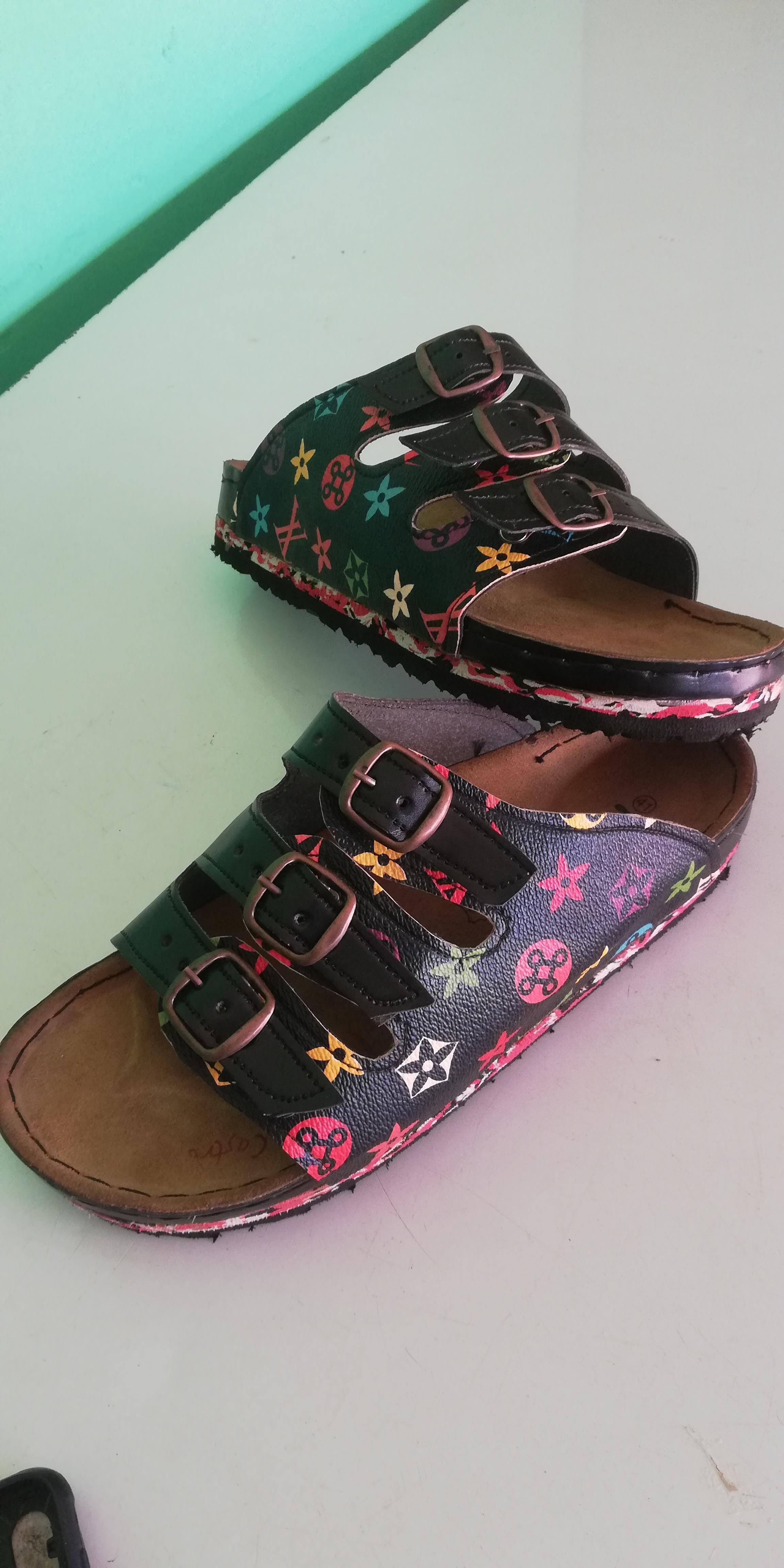 Berk slippers in Ghana