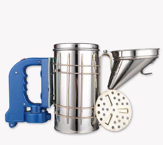 Battery powered beekeeping smoker (Regular style)
