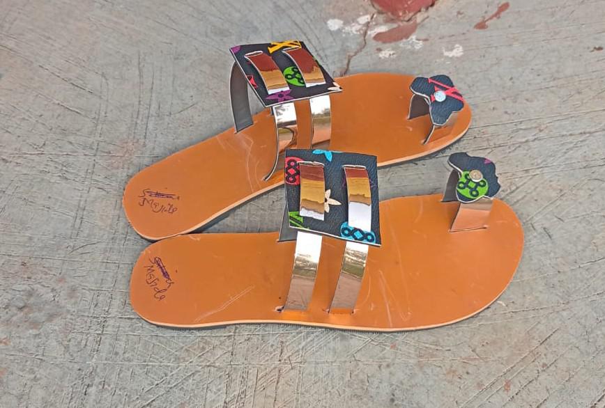 Ghana Made Ladies slippers image