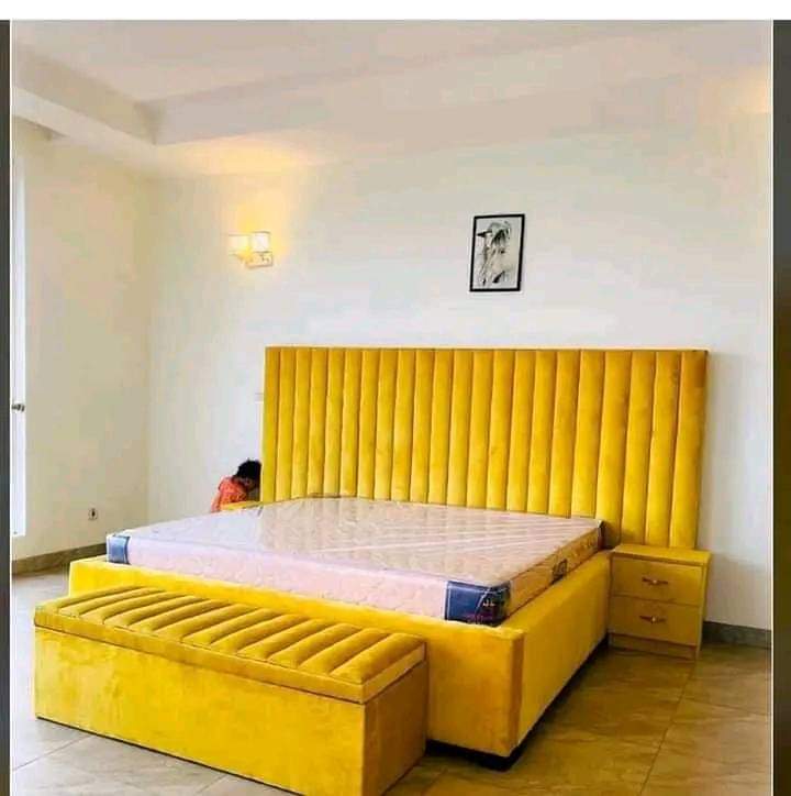 Leather Queen size bed Ghana