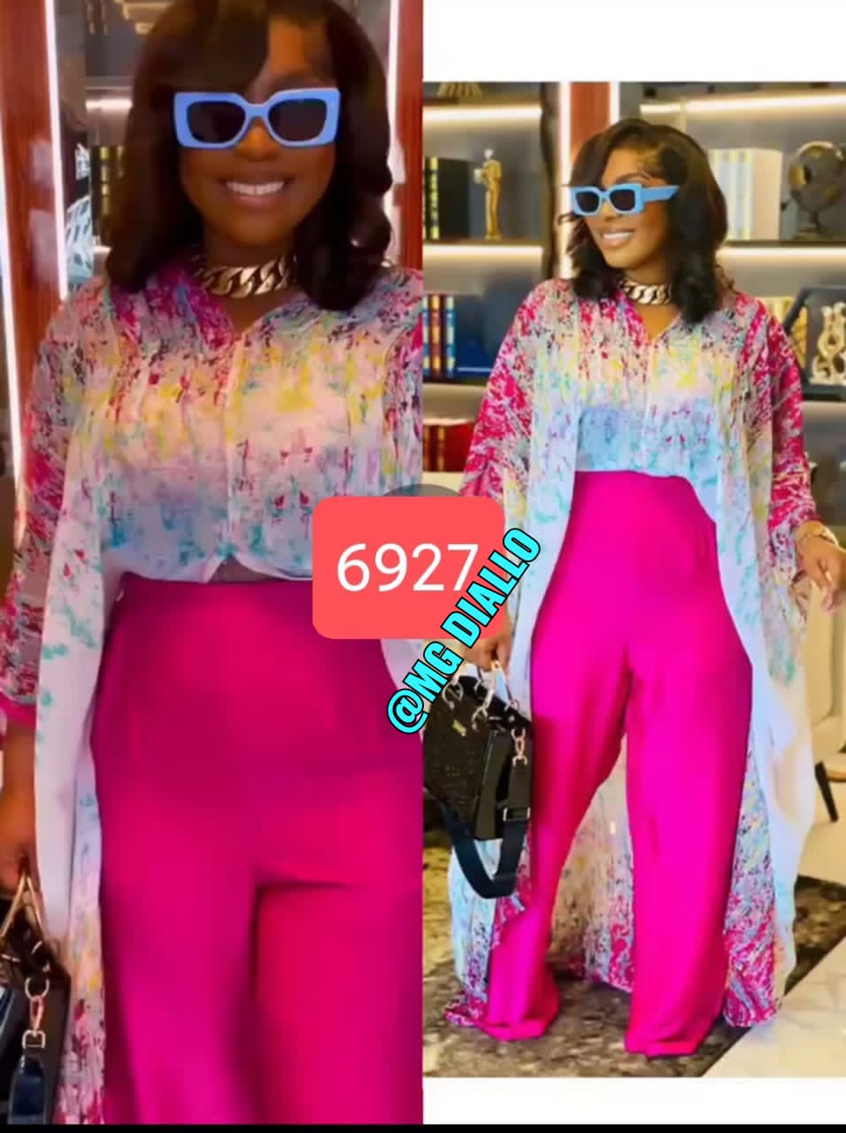 Ladies Top and Down Dress Ghana image