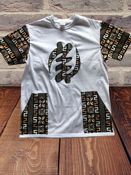 T-shirt designed with Kente in Ghana image