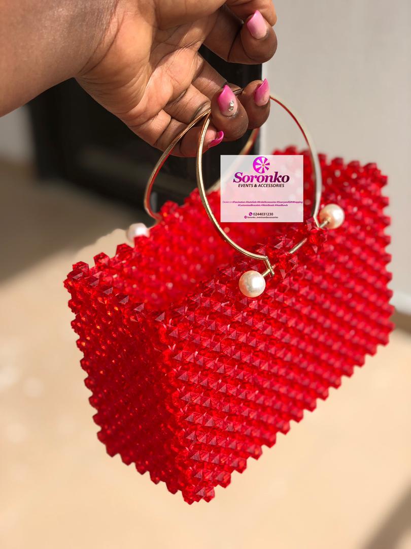 Beaded Bags in Ghana