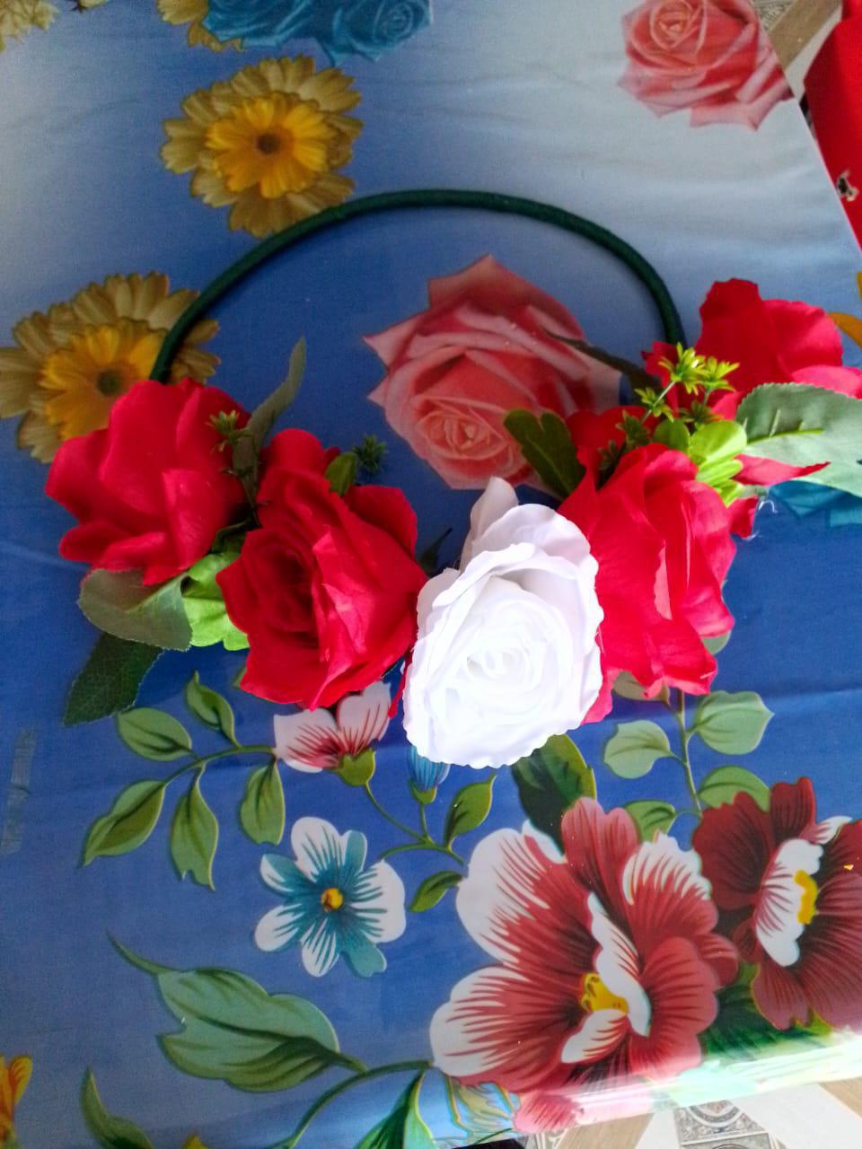 Bridal Fans Making in Ghana image