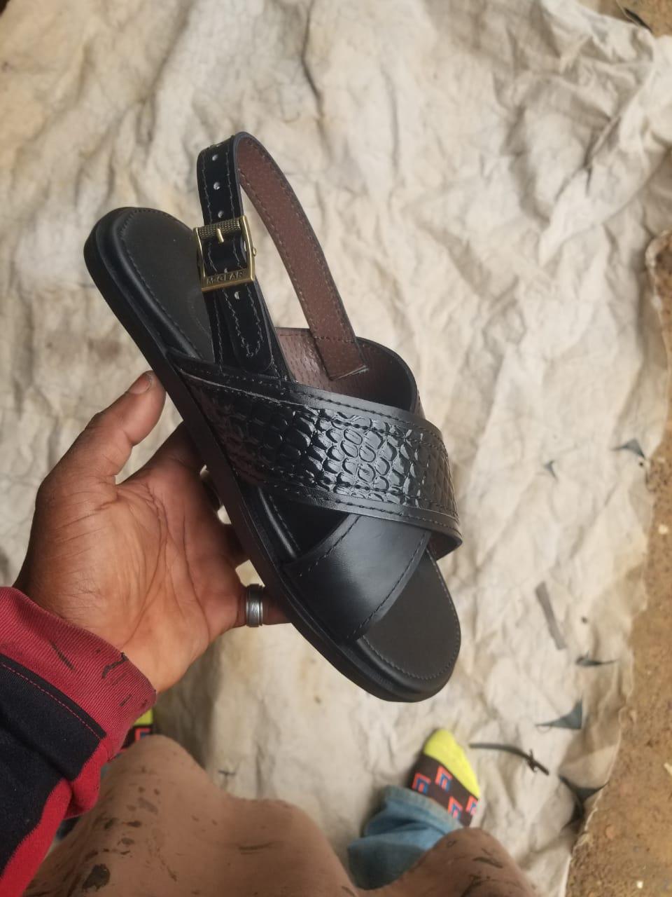 Ghana Made slippers and sandals image