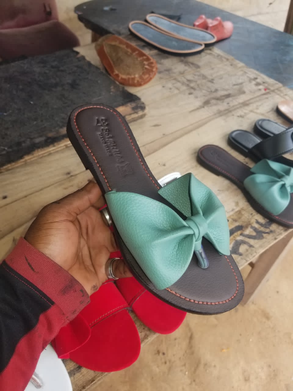 Ghana Made slippers Kumasi image