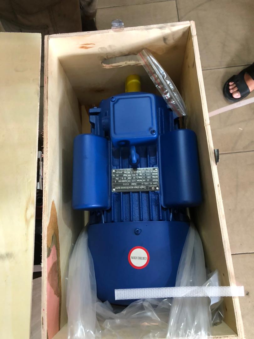 commercial fufu machine with petrol engine and electric motor