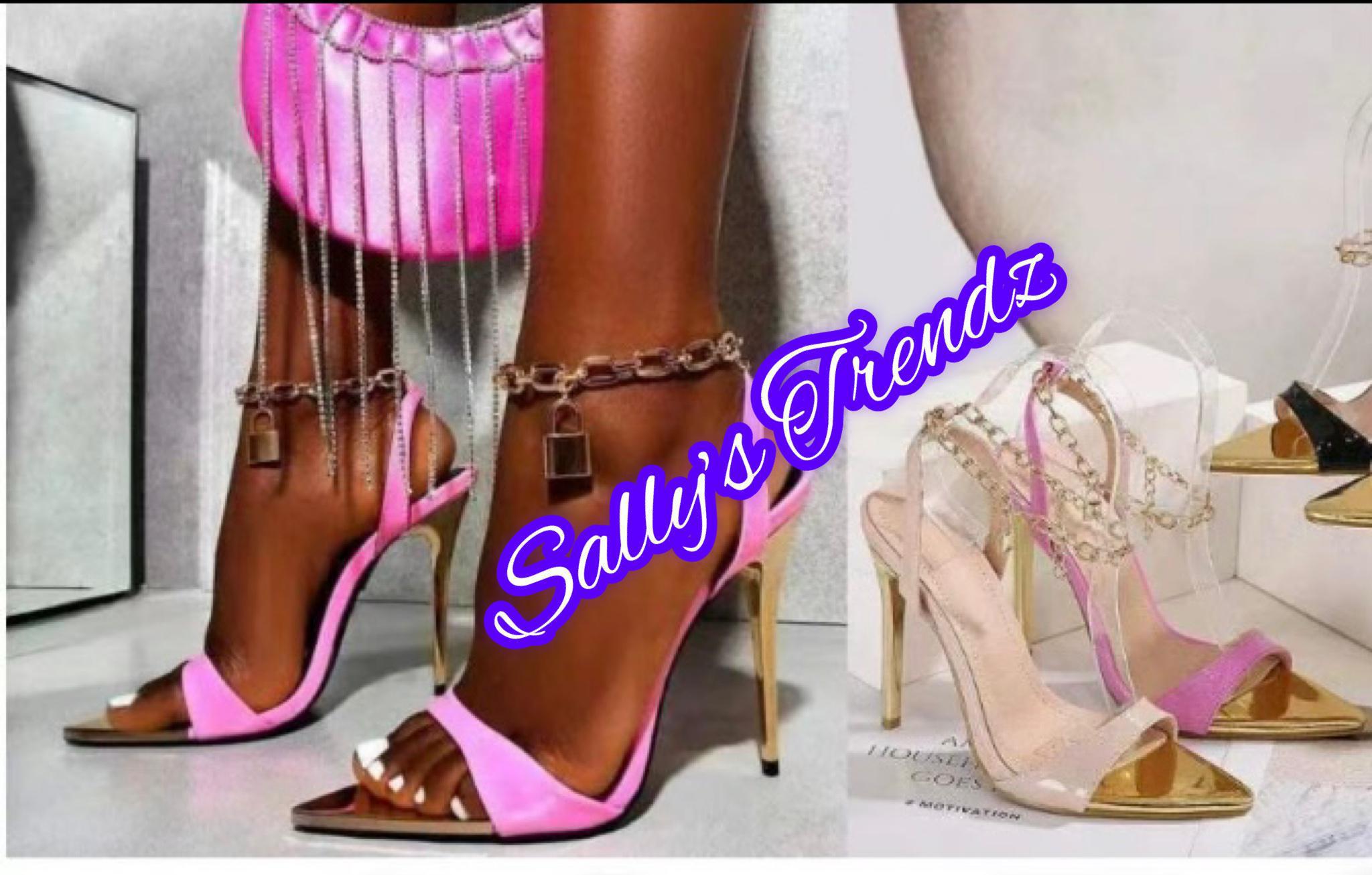 Nude Sandals Heels for women image