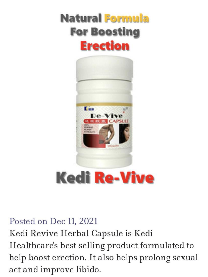 Kedi Revive: Sexual Performance Booster for Men image